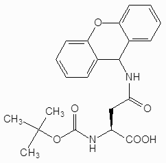 Boc-asn (xan) -oh [cas No. 65420-40-8]